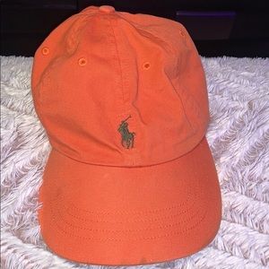 Orange polo hat
